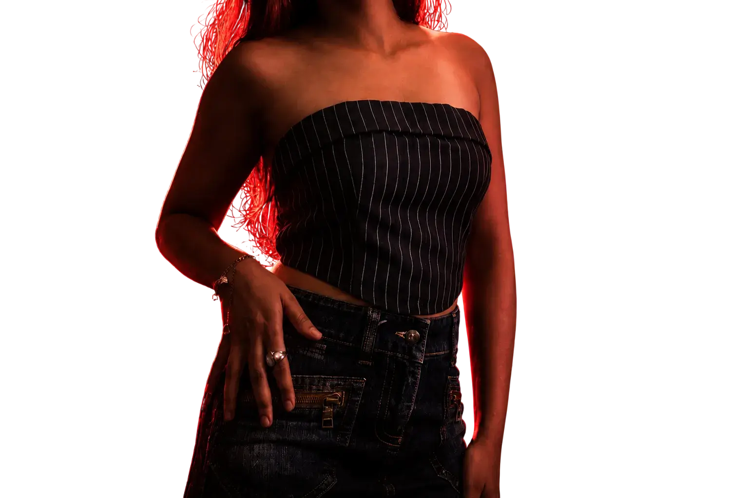 Streetwear Jumpsuit Model